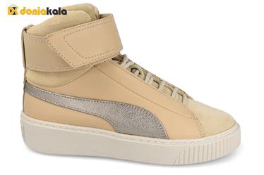 کتونی اسپرت پیاده روی شهری مردانه پوما Puma Basket Platform Mid Up 364952 01