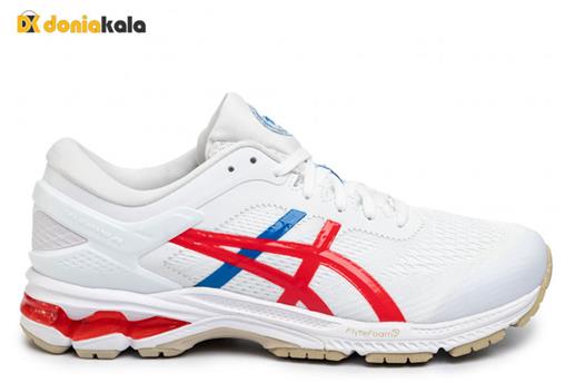 کفش کتونی اسپرت پیاده روی مردانه آسیکس کیانو 26 Asics GEL-KAYANO® 26 1011A771 100