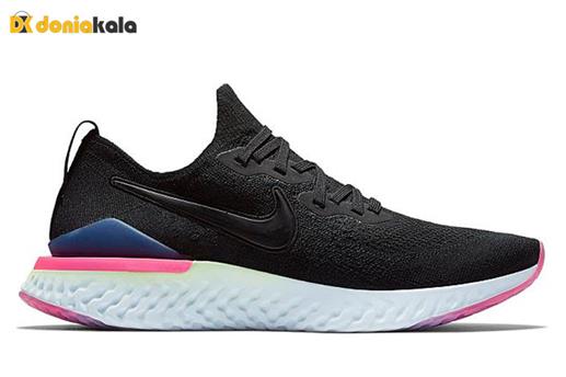 کفش کتونی اسپرت پیاده روی مردانه نایک اپیک ریکت فلاینیت 2 Nike Epic React Flyknit2 SHM-bq8928-003 