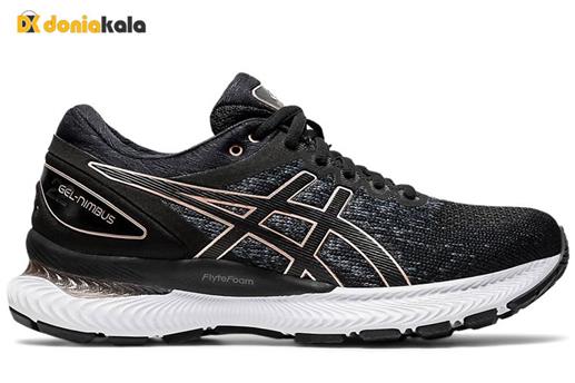 کتونی اورجینال مخصوص پیاده روی و دویدن زنانه آسیکس نیمباس 22 Asics GEL-NIMBUS 22 1012a678-001