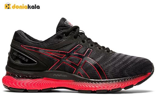 کتونی اورجینال مخصوص پیاده روی و دویدن مردانه آسیکس نیمباس 22 Asics GEL-NIMBUS 22 1011A680-003