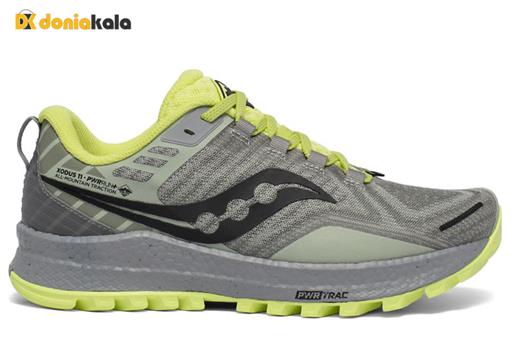 کتانی اورجینال مخصوص پیاده روی ، روزمره و طبیعت گردی زنانه ساکونی ترایل رانینگ Saucony Xodus 11 Trail Running s10638-35 