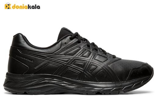 کفش کتونی اسپرت پیاده روی مردانه آسیکس ژل کانتد5 ASICS GEL-Contend 5 Walker 1131A036-001