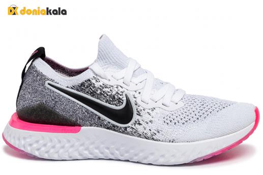 کفش کتونی اسپرت پیاده روی زنانه نایک اپیک ریکت فلاینیت NIKE EPIC REACT FLYKNIT 2 BQ8927-103