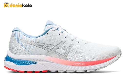 کفش کتونی اسپرت زنانه آسیکس کومولوس22 Asics GEL-CUMULUS 22 1012a741-100